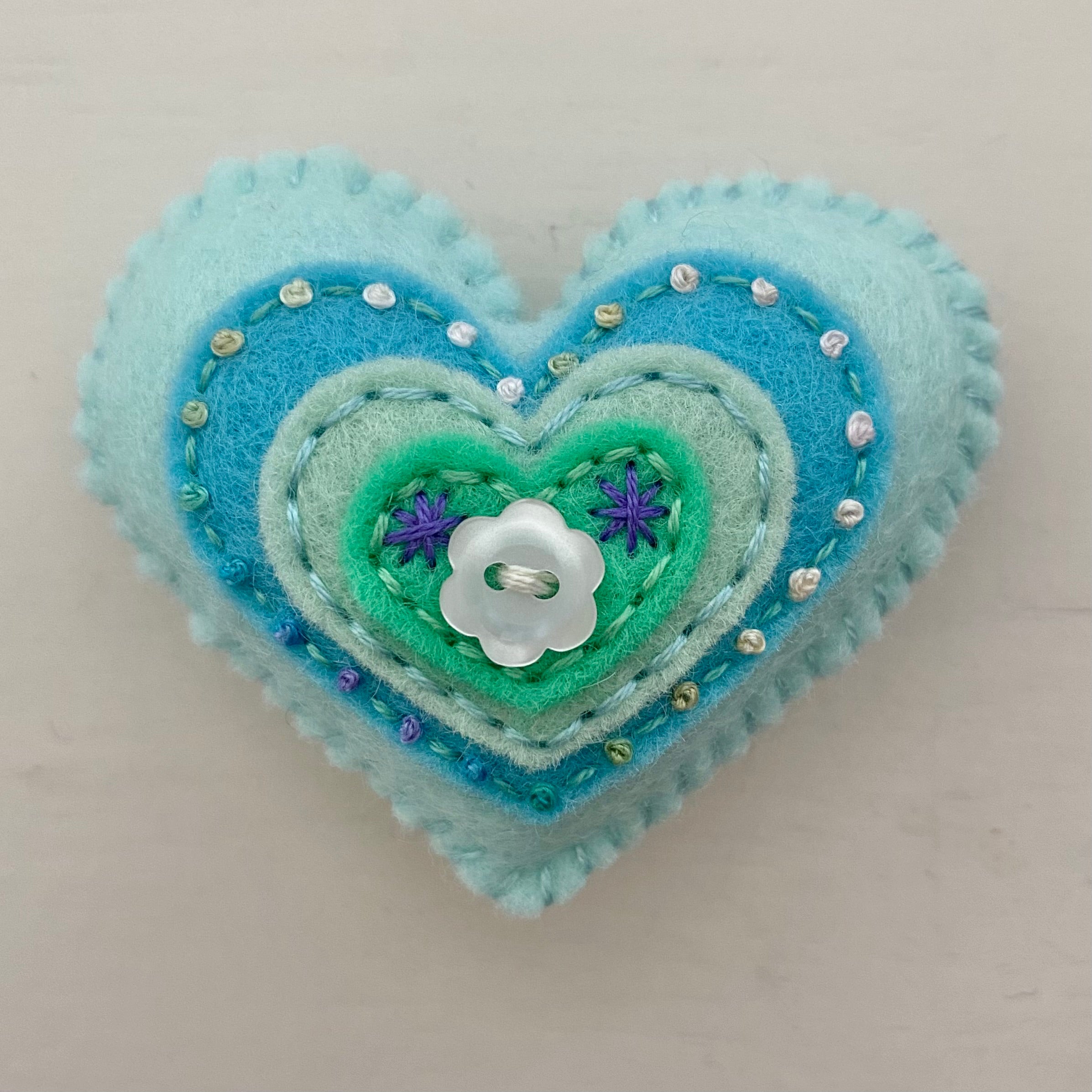 Pocket Heart with 4 Layers (6cm)