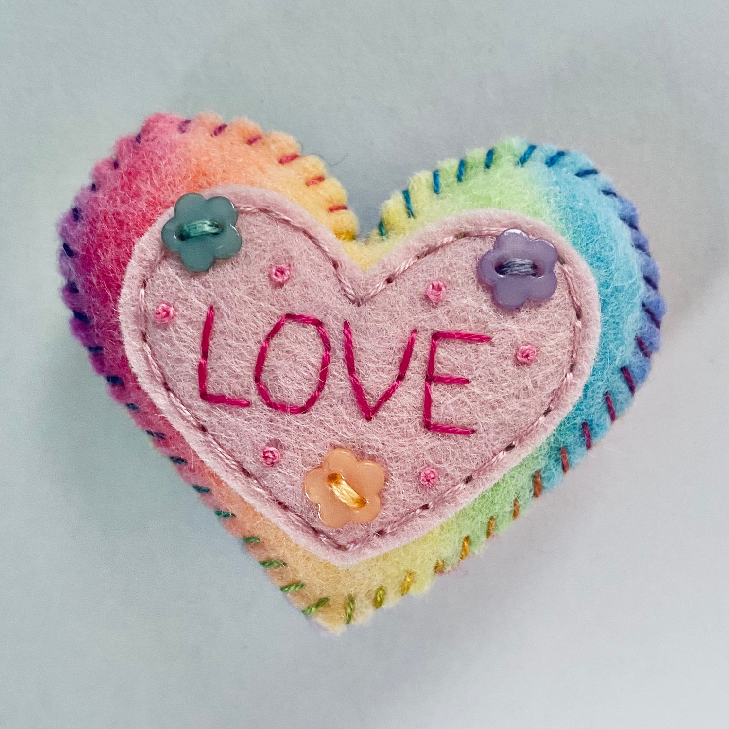 Pocket Heart - LOVE (6cm)