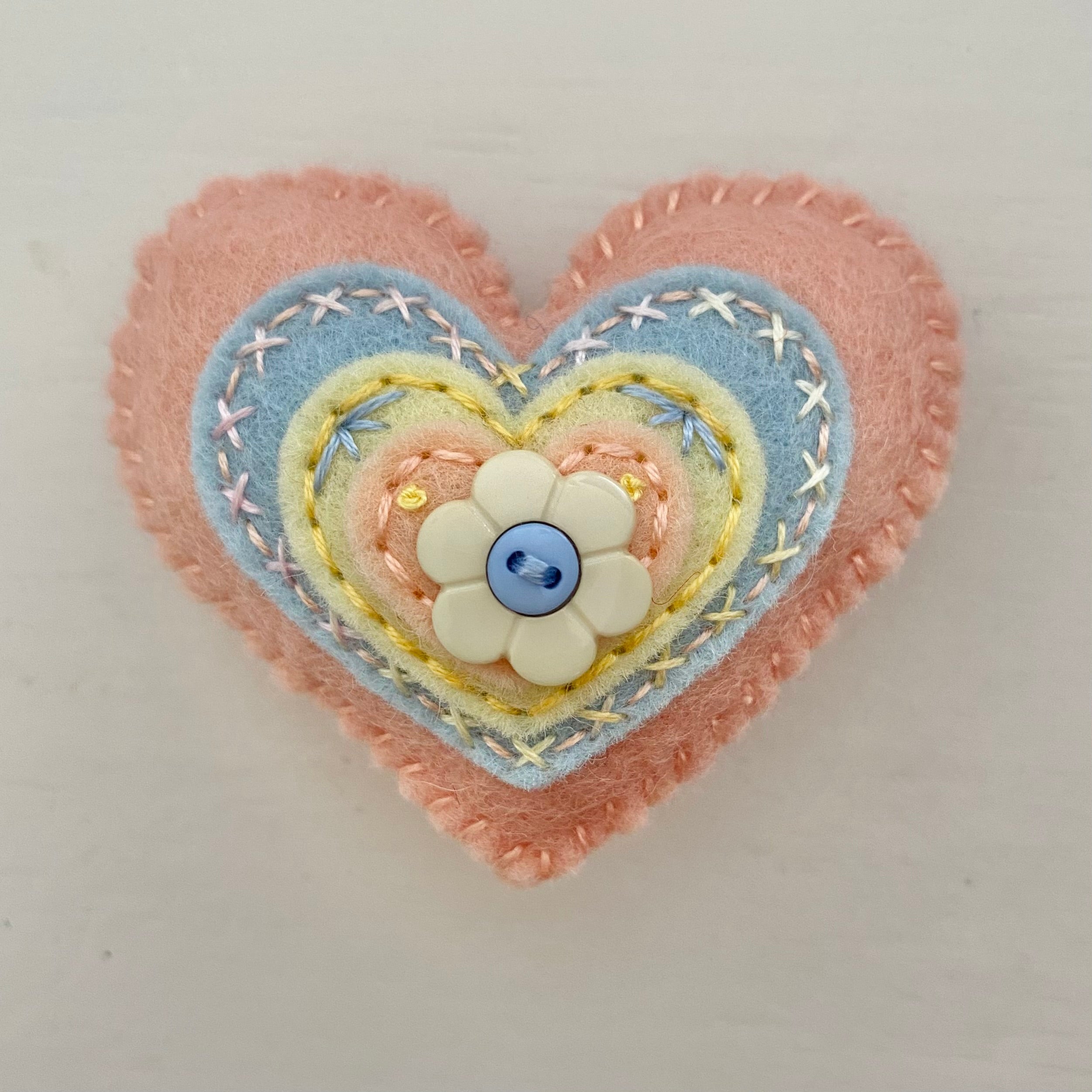 Pocket Heart with 4 Layers (6cm)