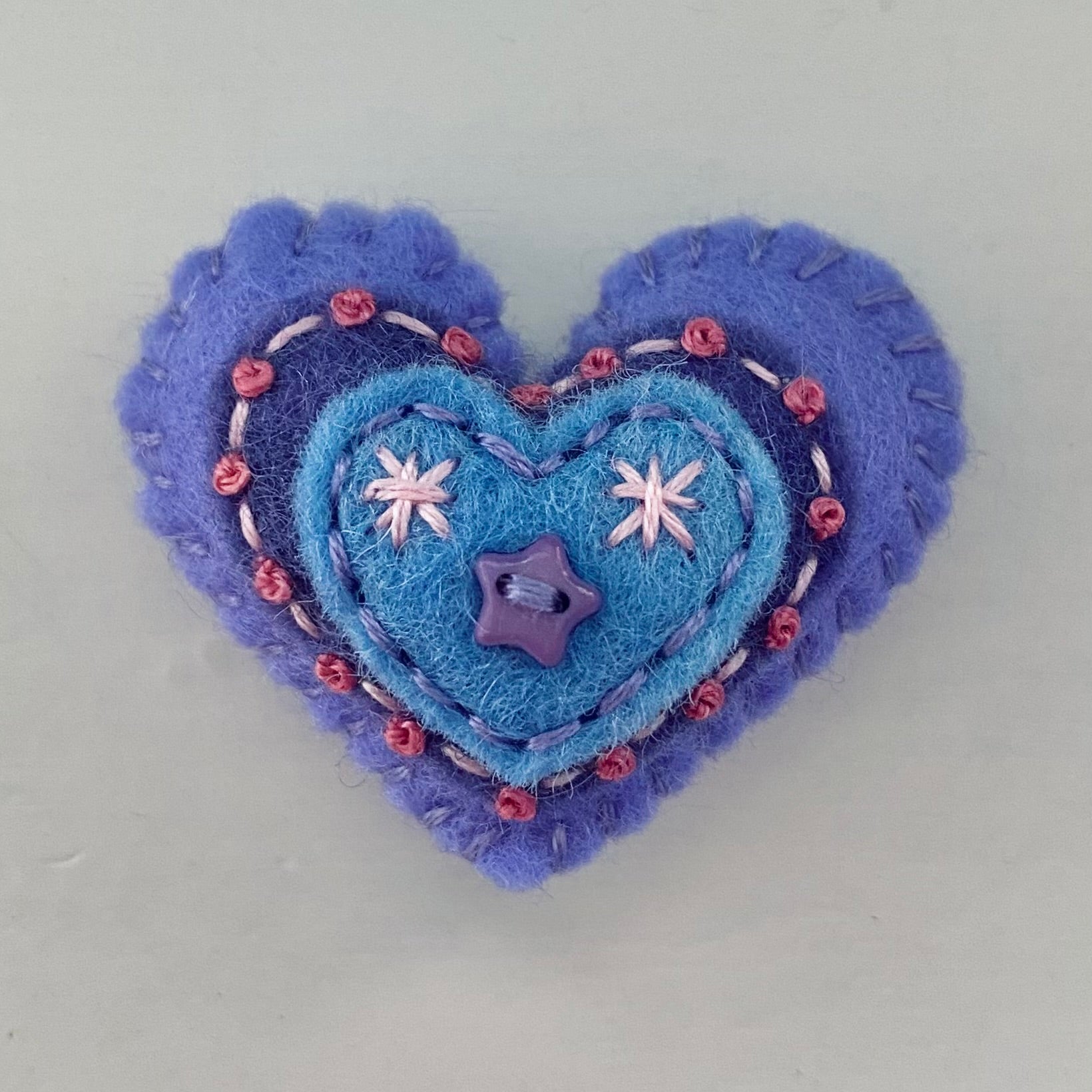 Small Embellished Heart (4.5cm)