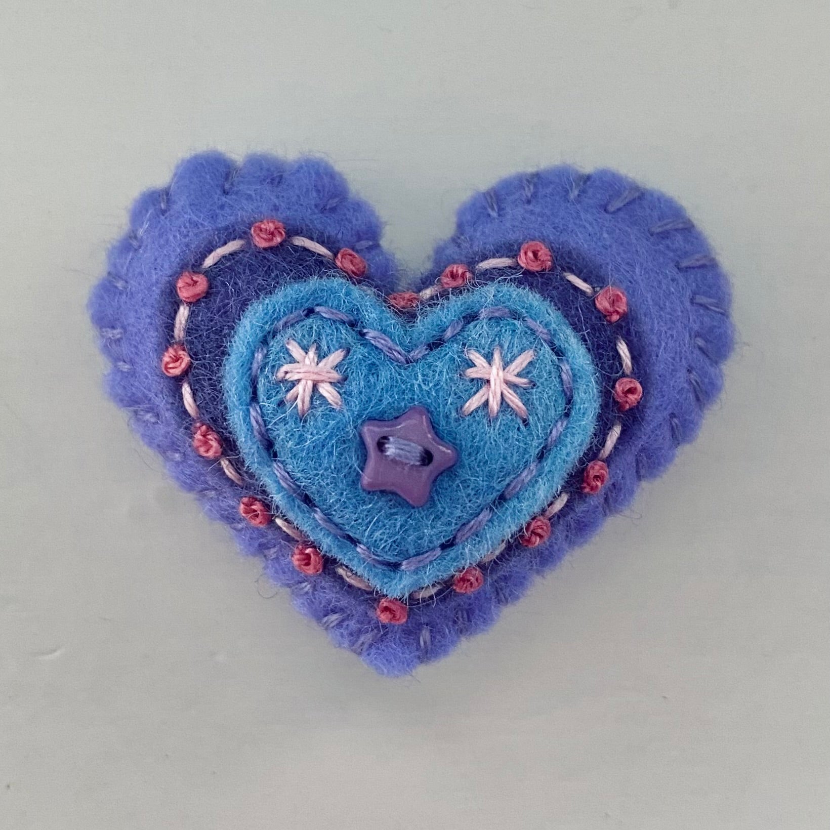 Pocket Heart with 3 Layers (4.5cm)