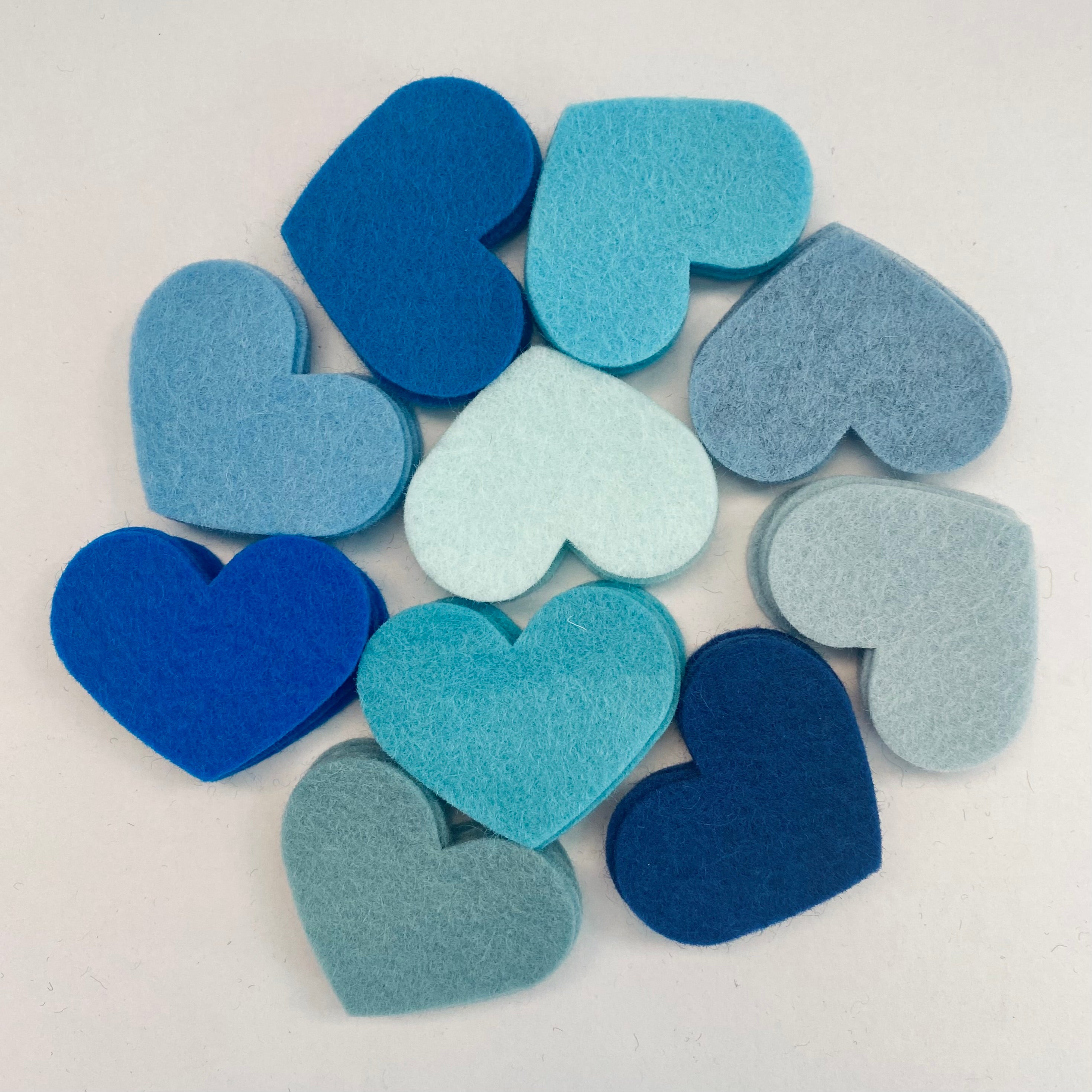 Pre-Cut Hearts (50)