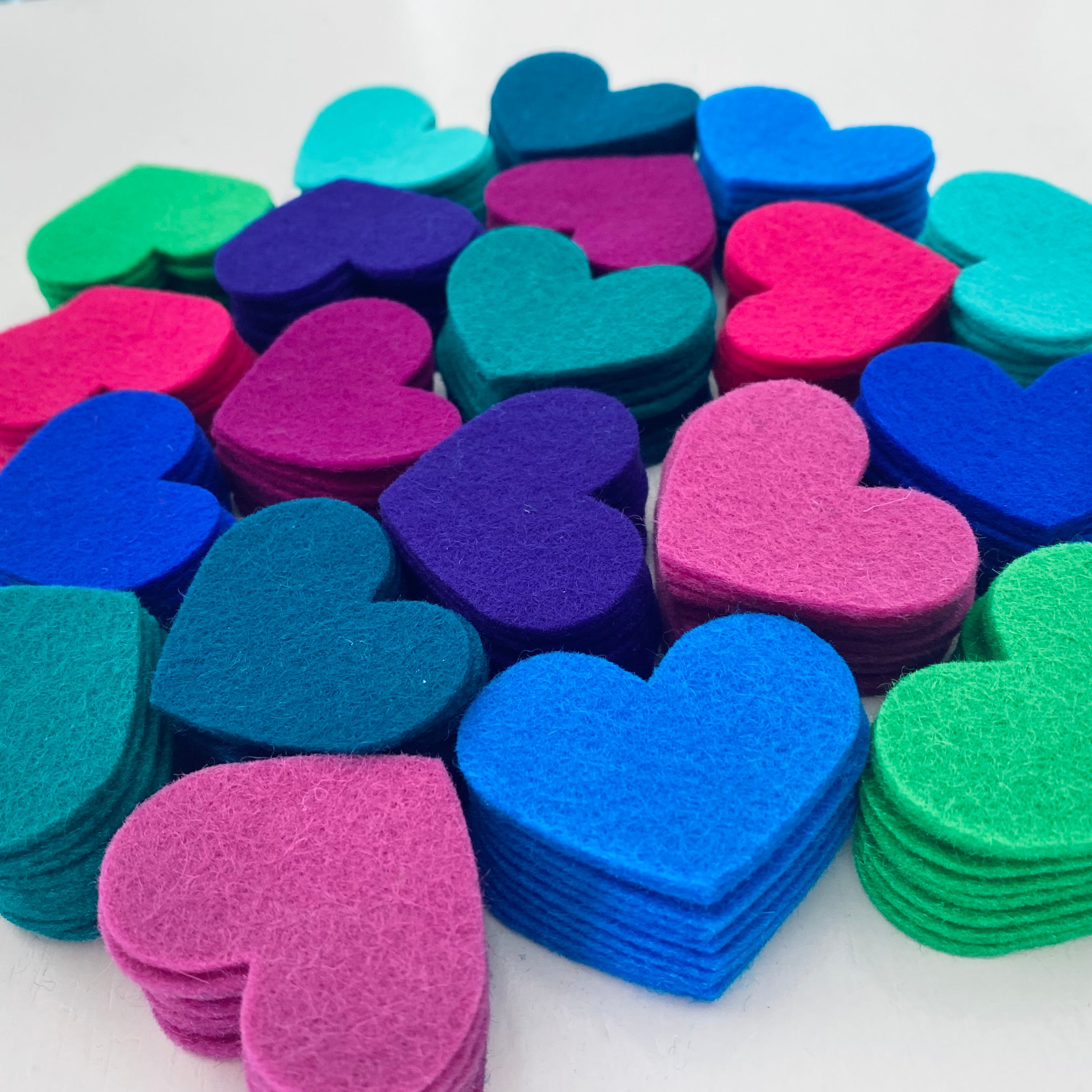 Pre-Cut Hearts (200)
