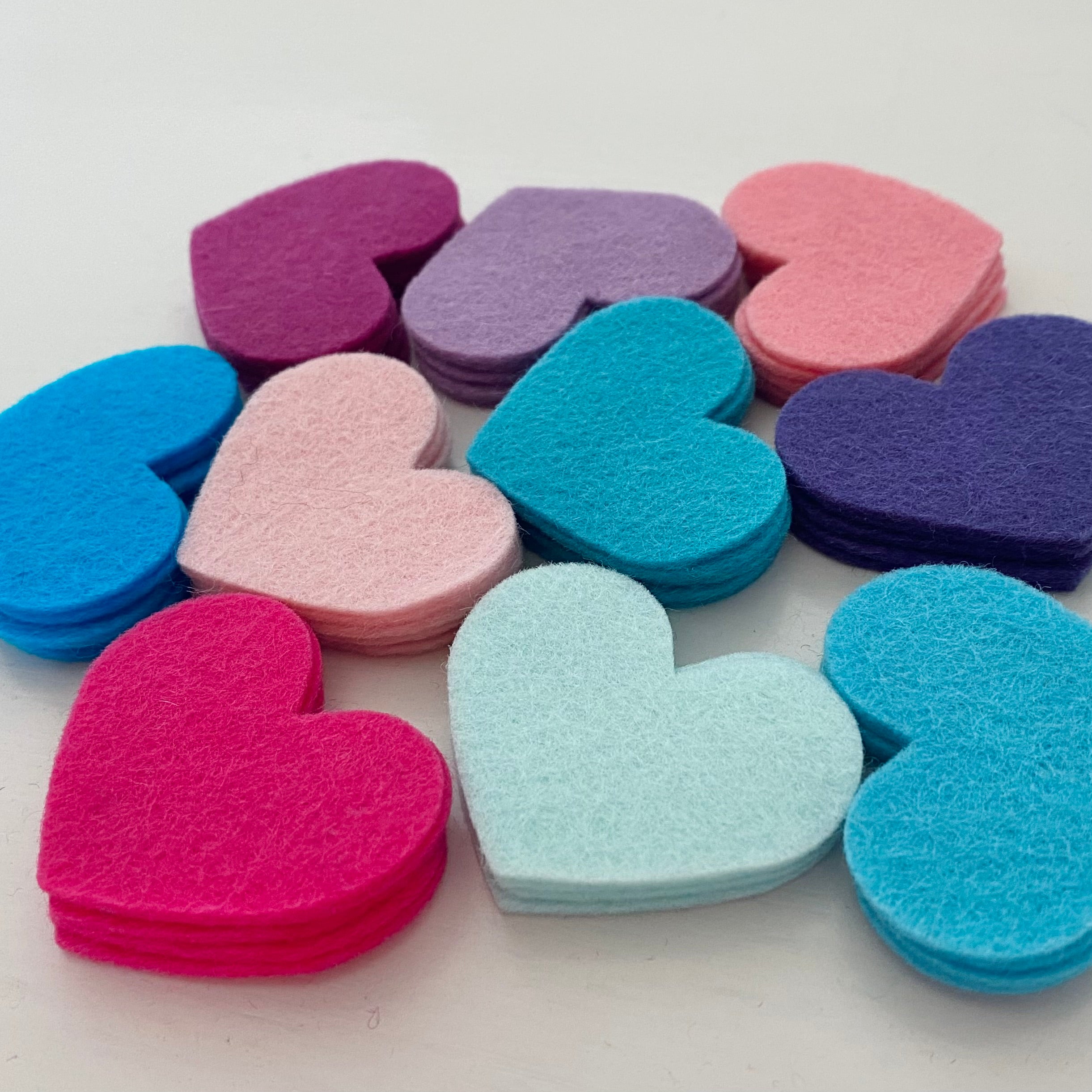 Pre-Cut Hearts (50)