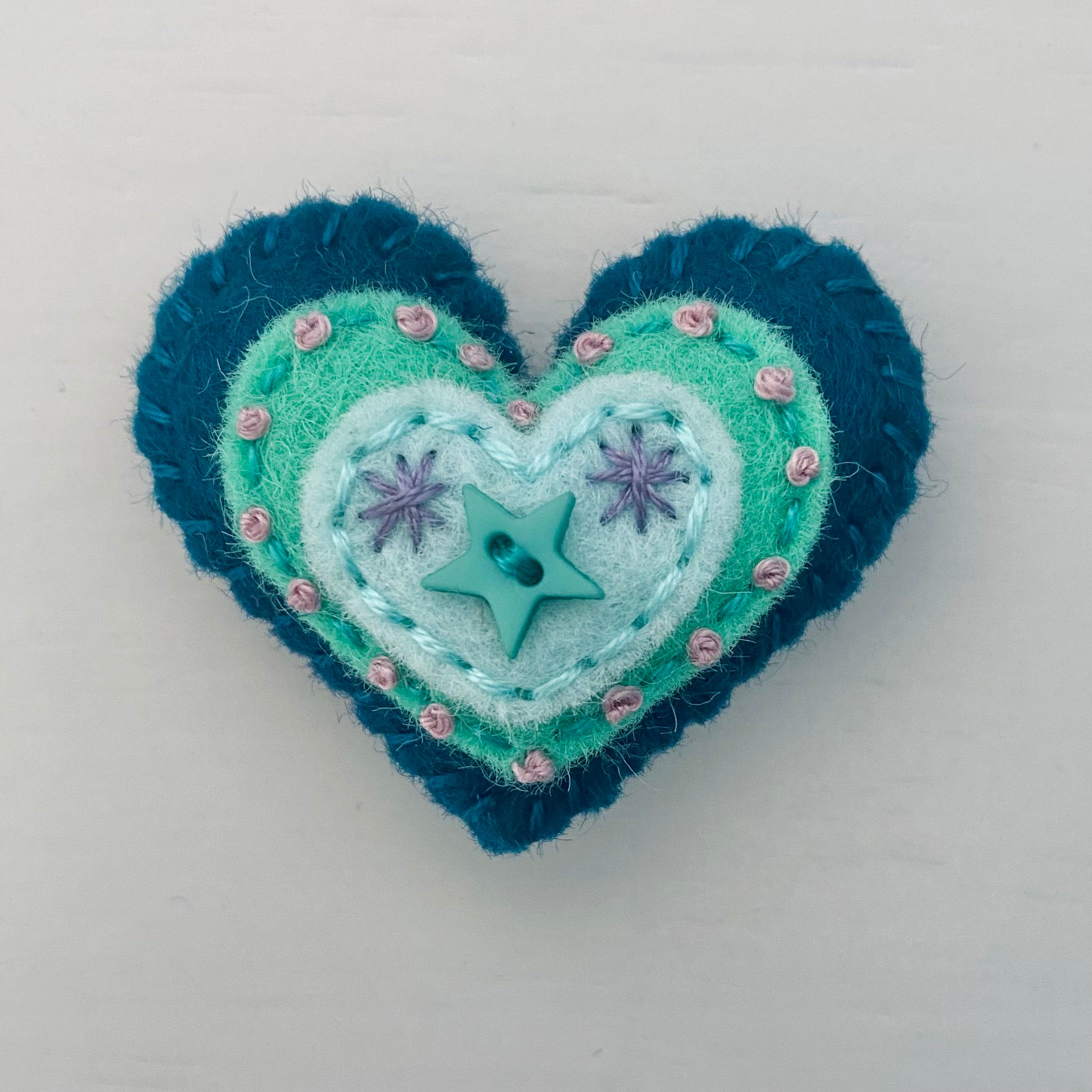 Pocket Heart with 3 Layers (4.5cm)