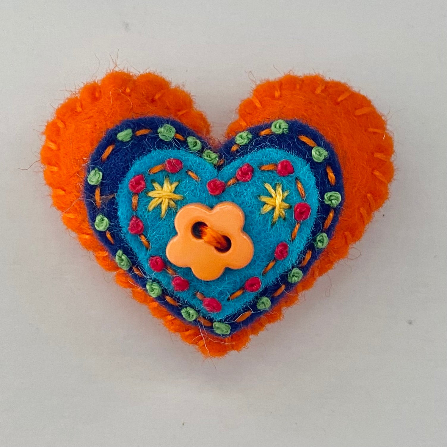 Pocket Heart with 3 Layers (4.5cm)