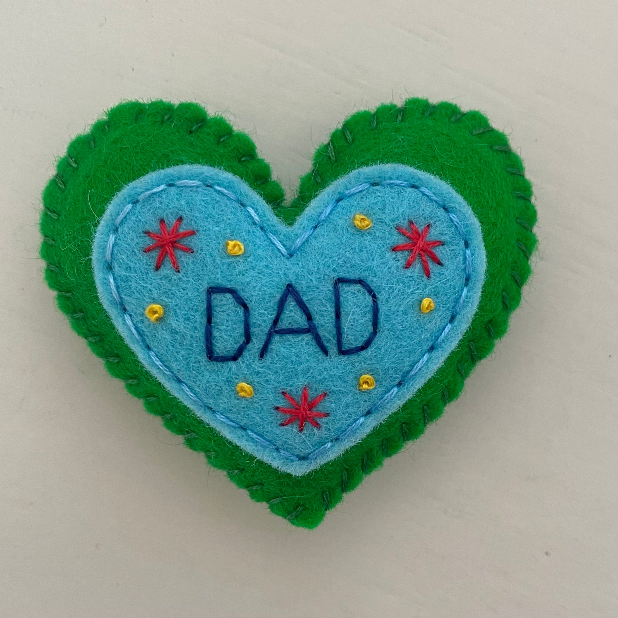 Pocket Heart - DAD (6cm)