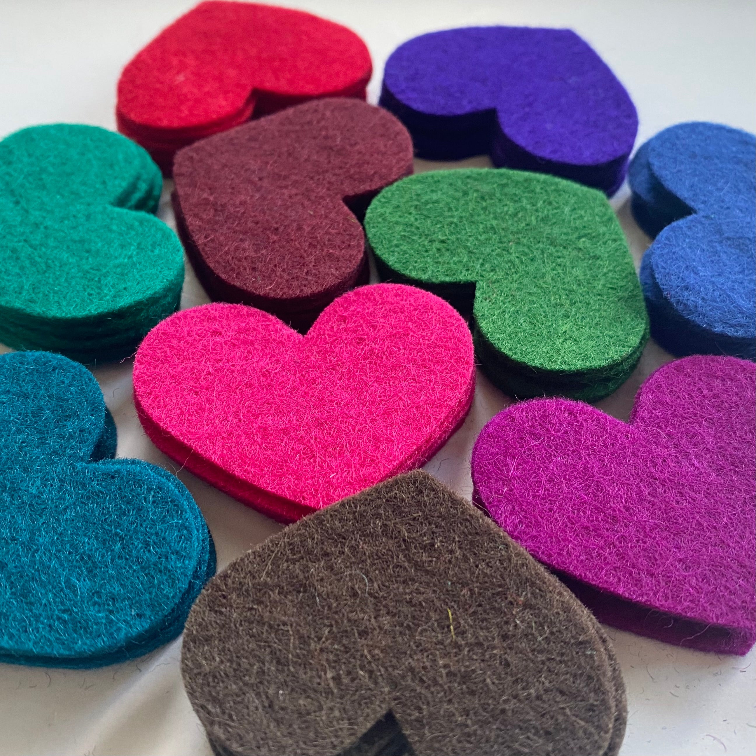Pre-Cut Hearts (50)