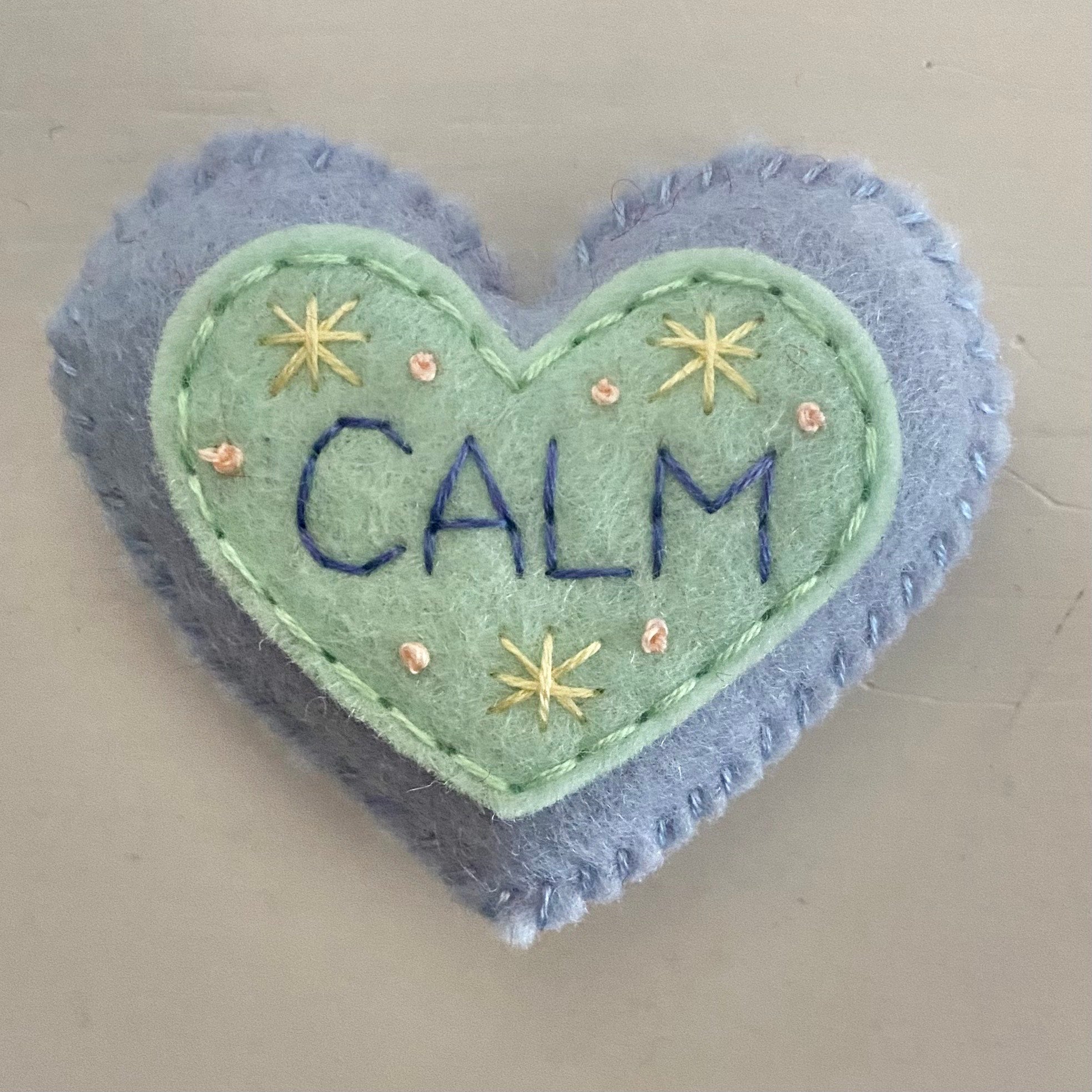 Pocket Heart - CALM (6cm)