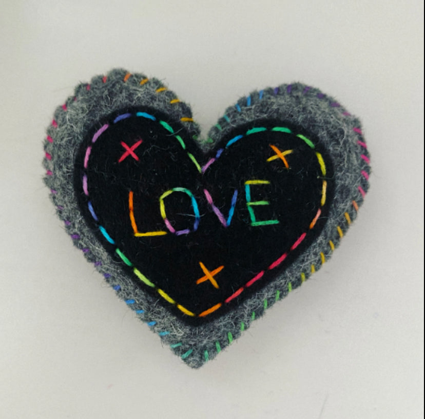 Pocket Heart - LOVE (6cm)
