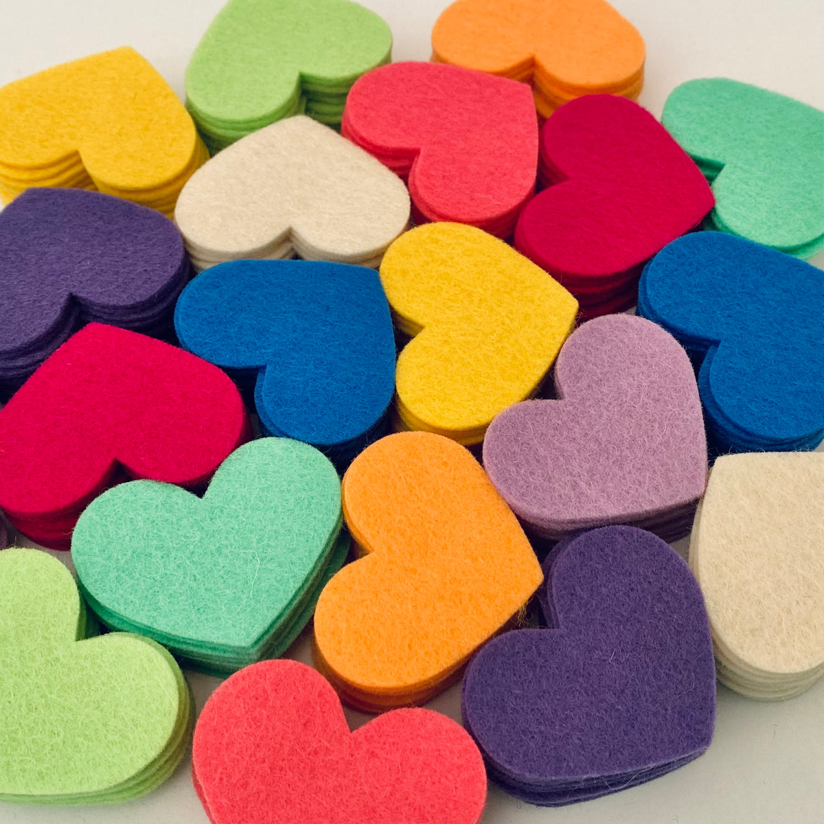 Pre-Cut Hearts (200)