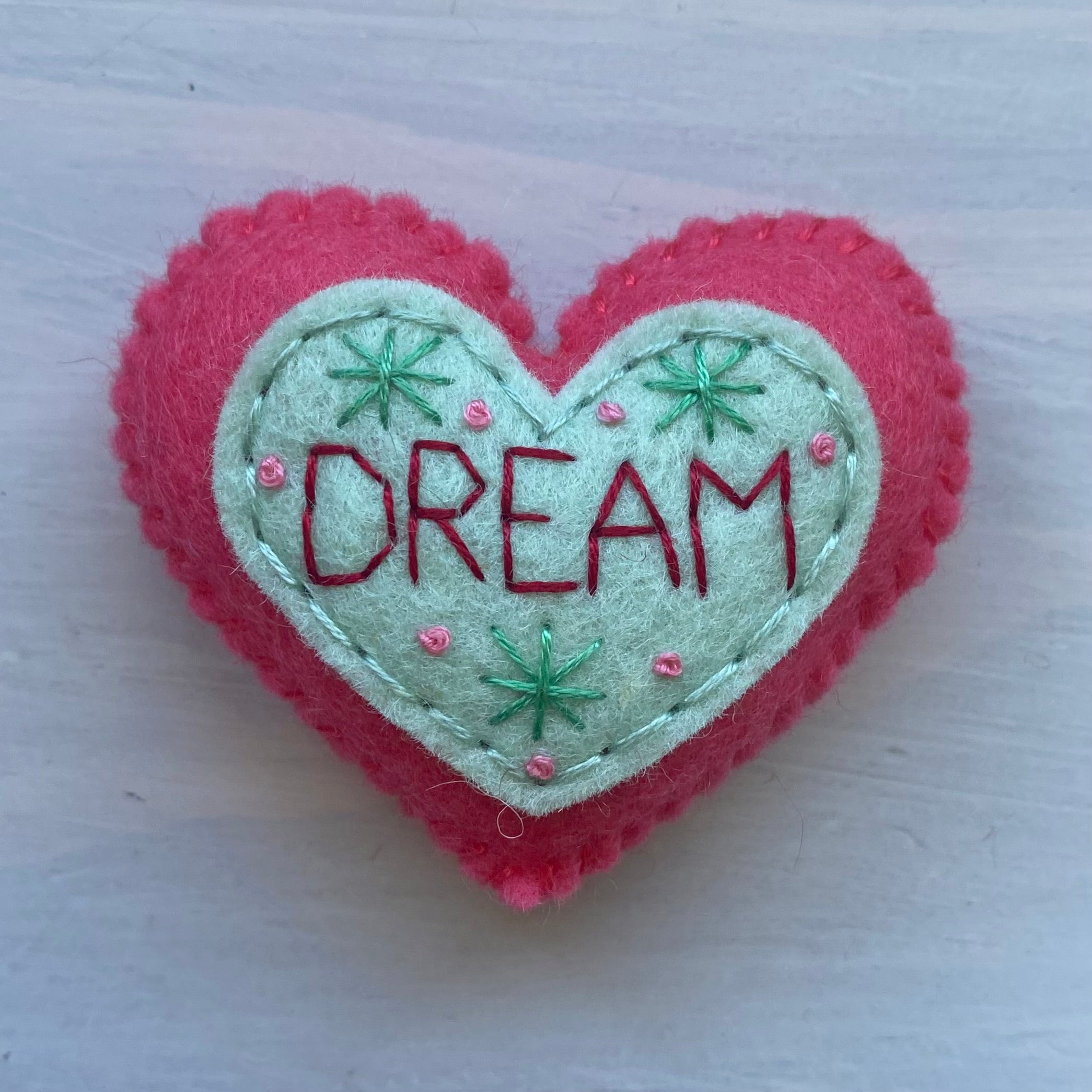 Pocket Heart - DREAM (6cm)