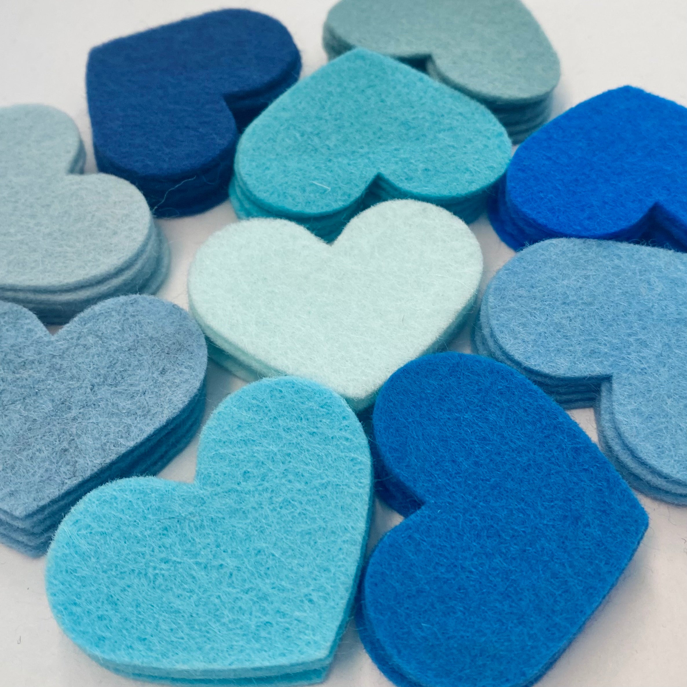 Pre-Cut Hearts (50)