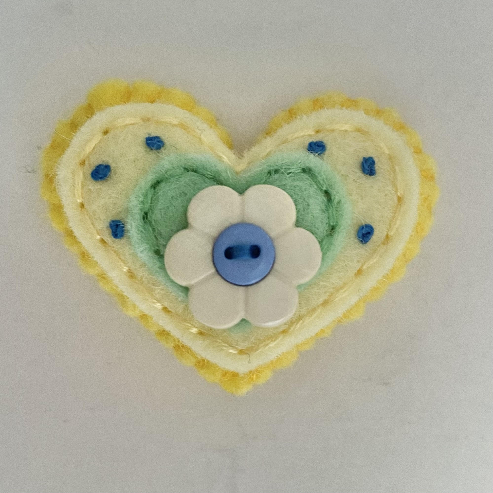 Small Embellished Heart (4.5cm)