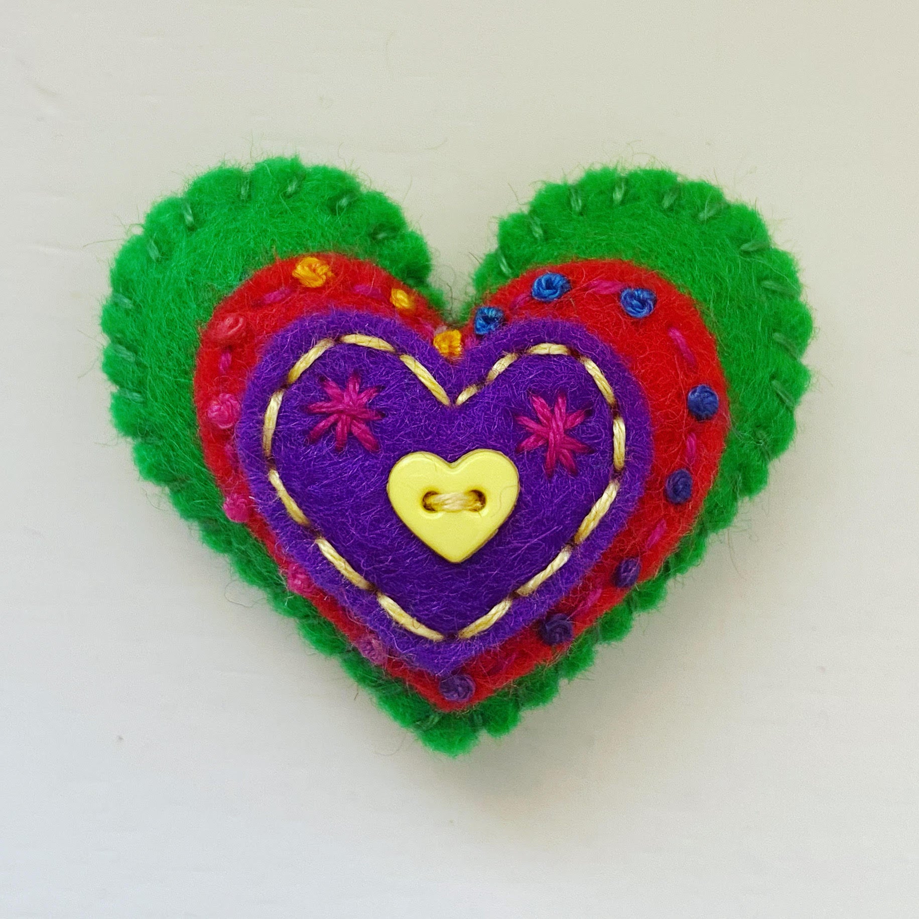 Small Embellished Heart (4.5cm)