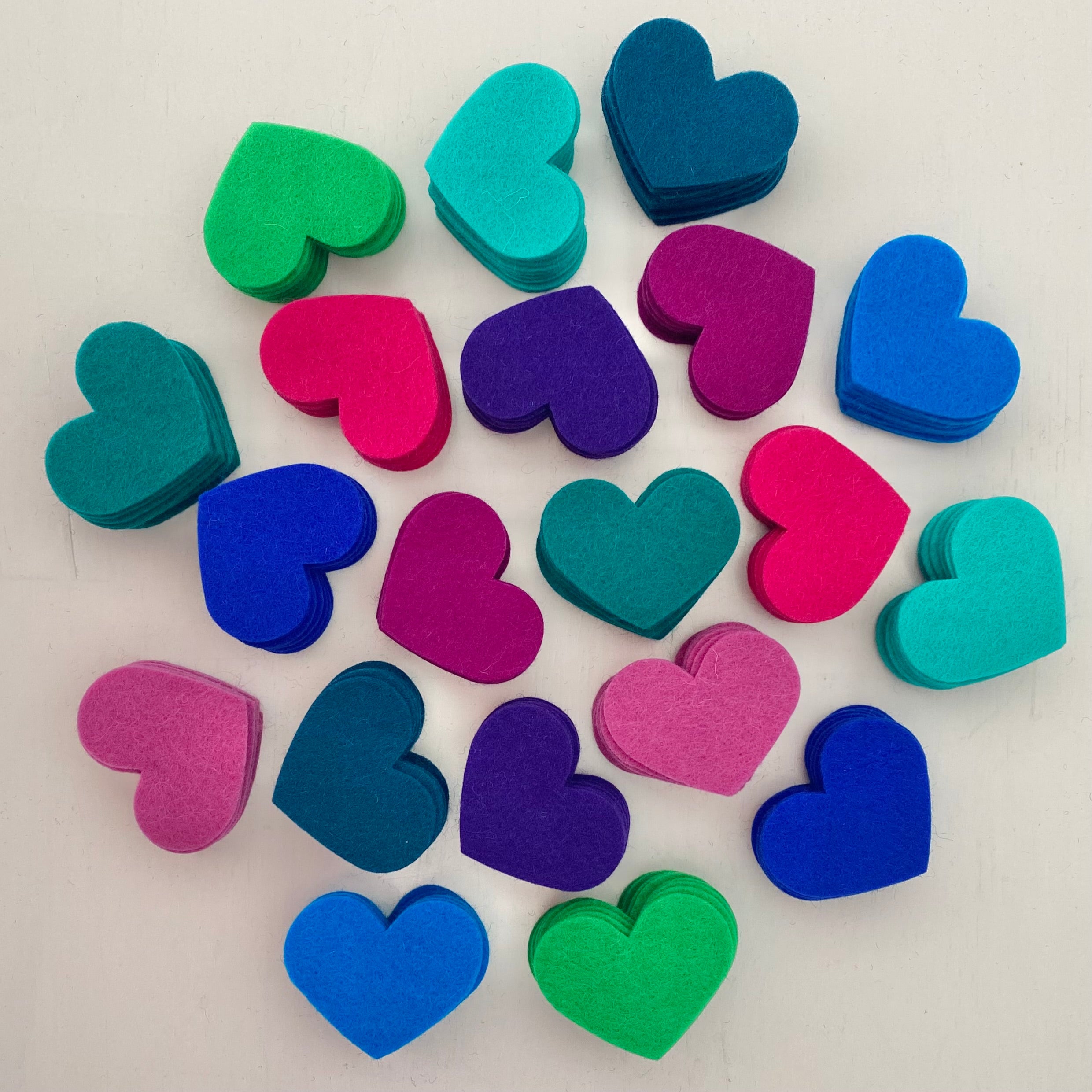 Pre-Cut Hearts (200)