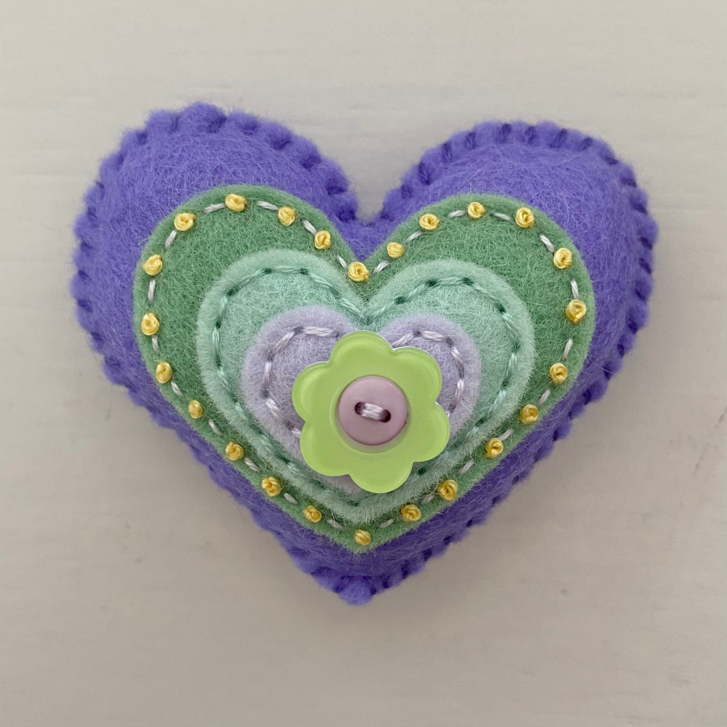Pocket Heart with 4 Layers (6cm)