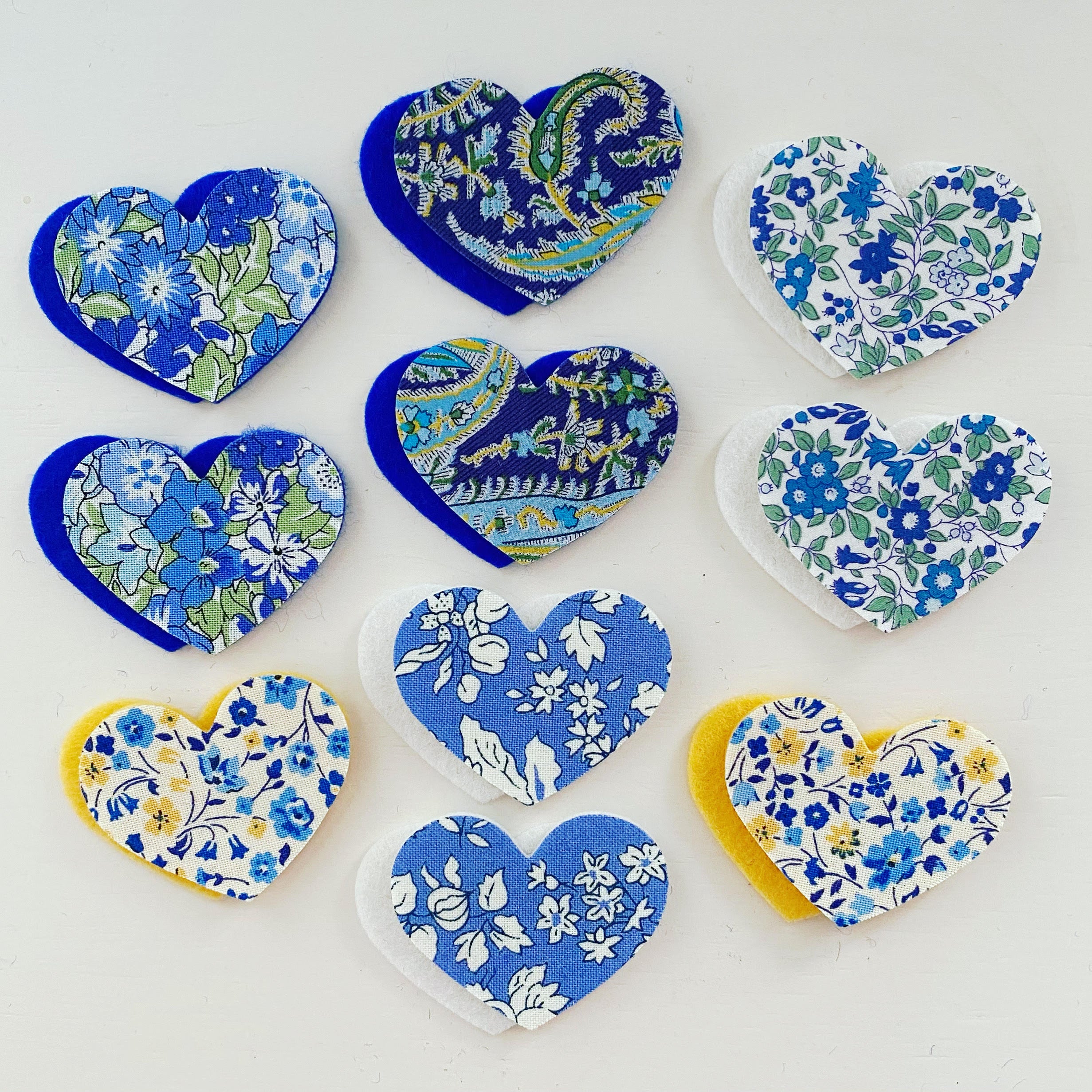 Pre-Cut Hearts - Fabric (Liberty of London)