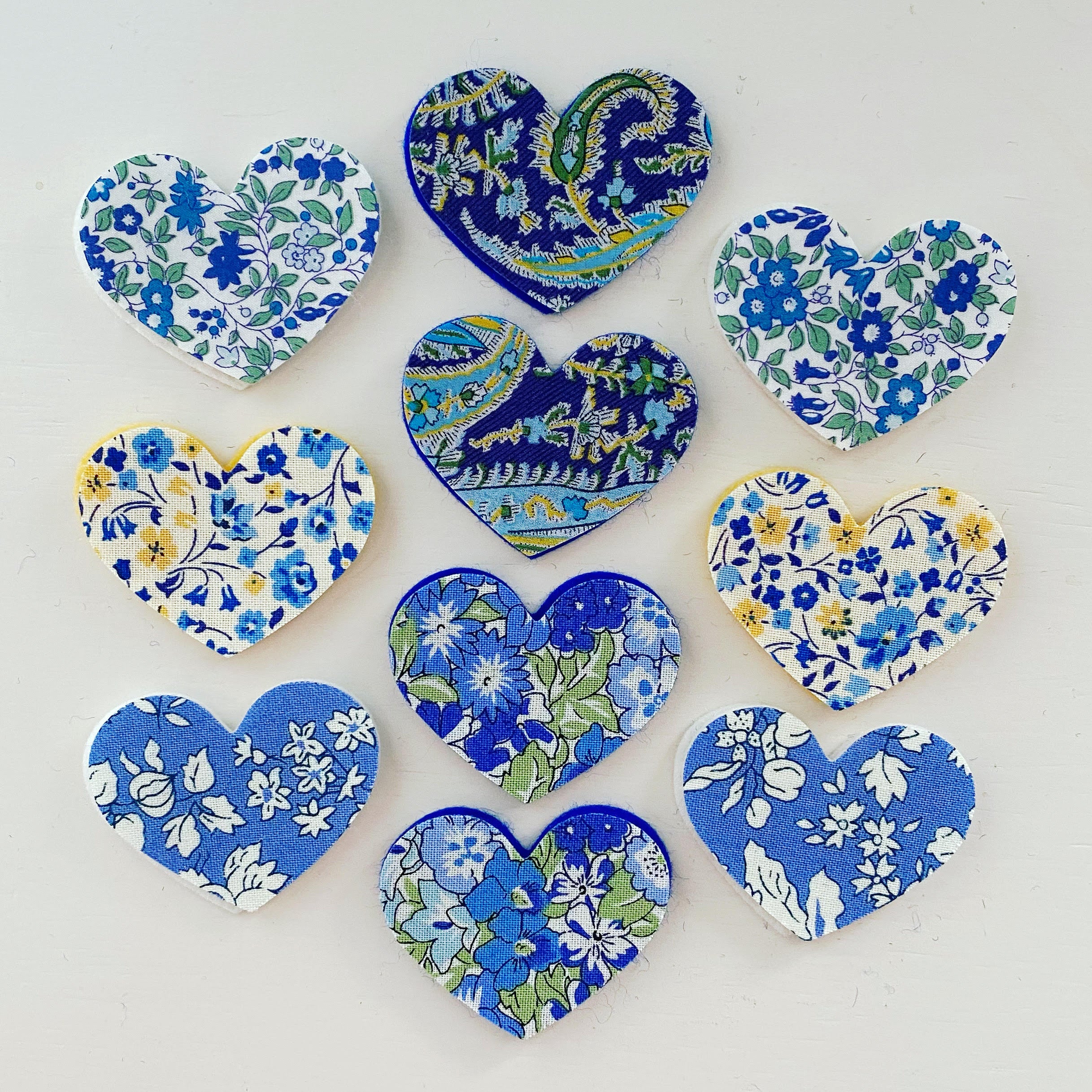 Pre-Cut Hearts - Fabric (Liberty of London)