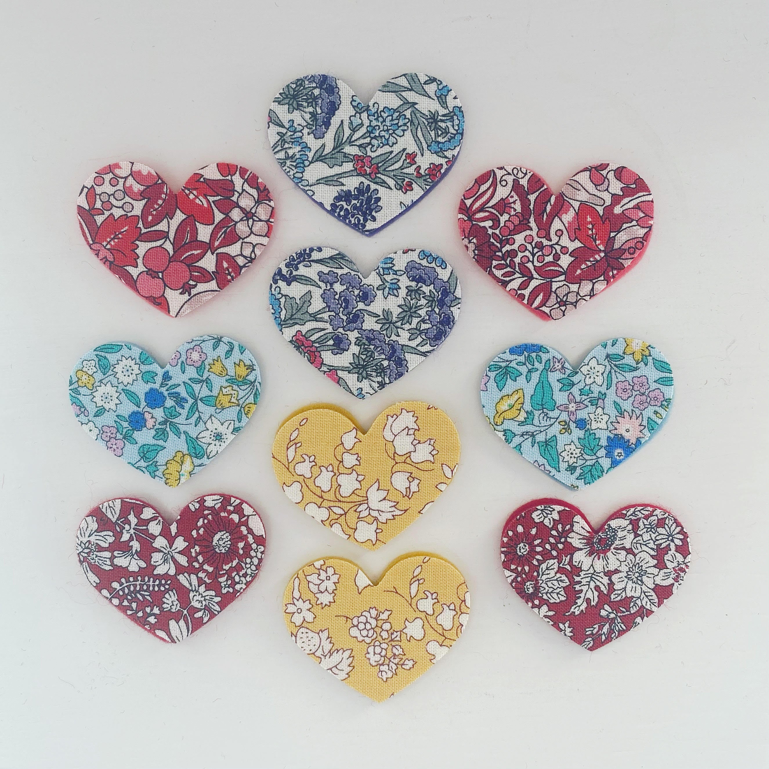 Pre-Cut Hearts - Fabric (Liberty of London)