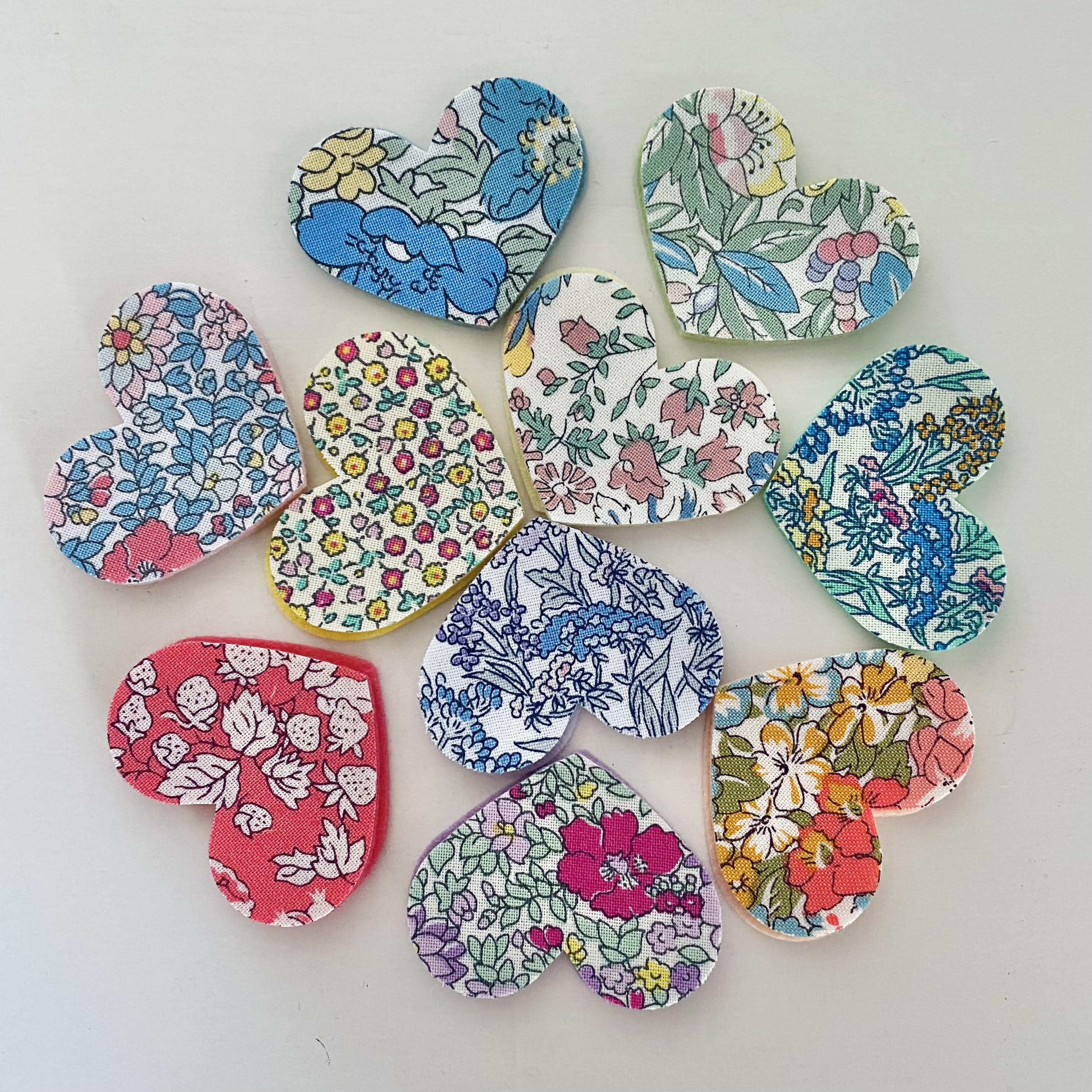 Pre-Cut Hearts - Fabric (Liberty of London)