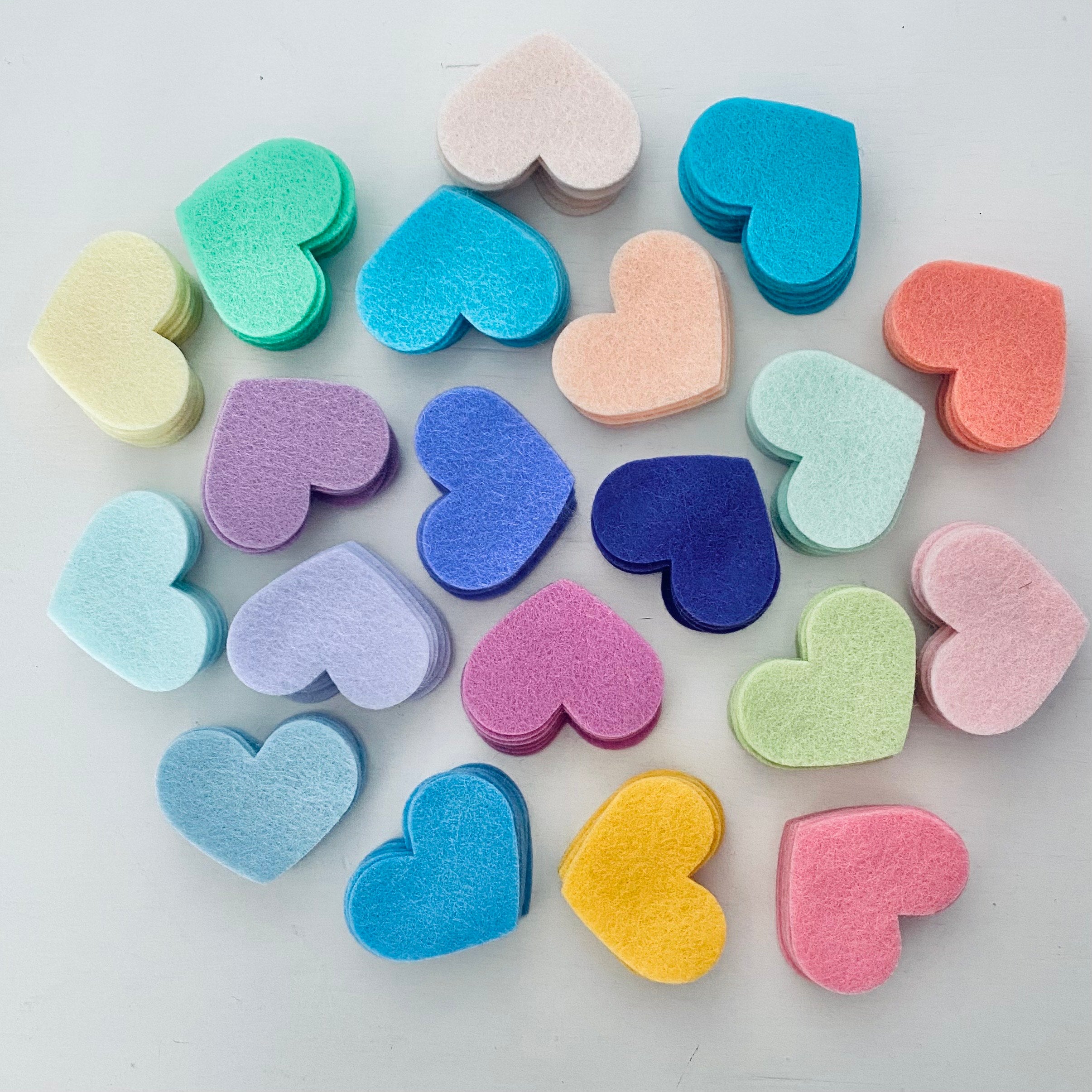 Pre-Cut Hearts (200)