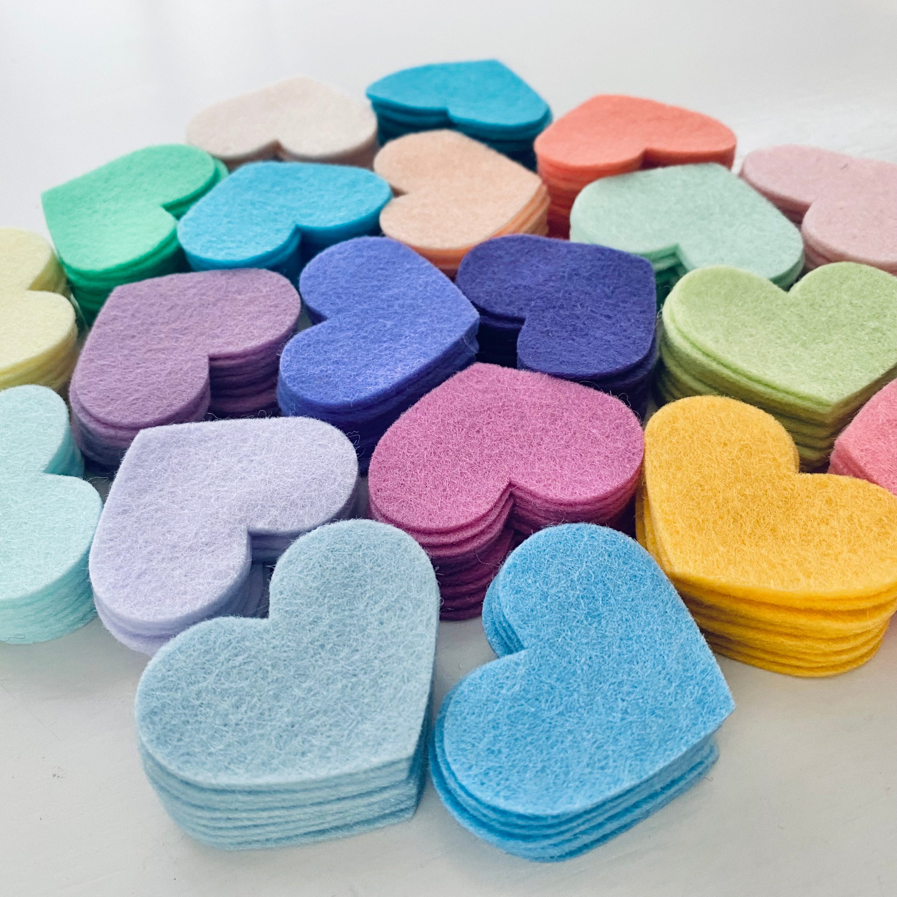 Pre-Cut Hearts (200)