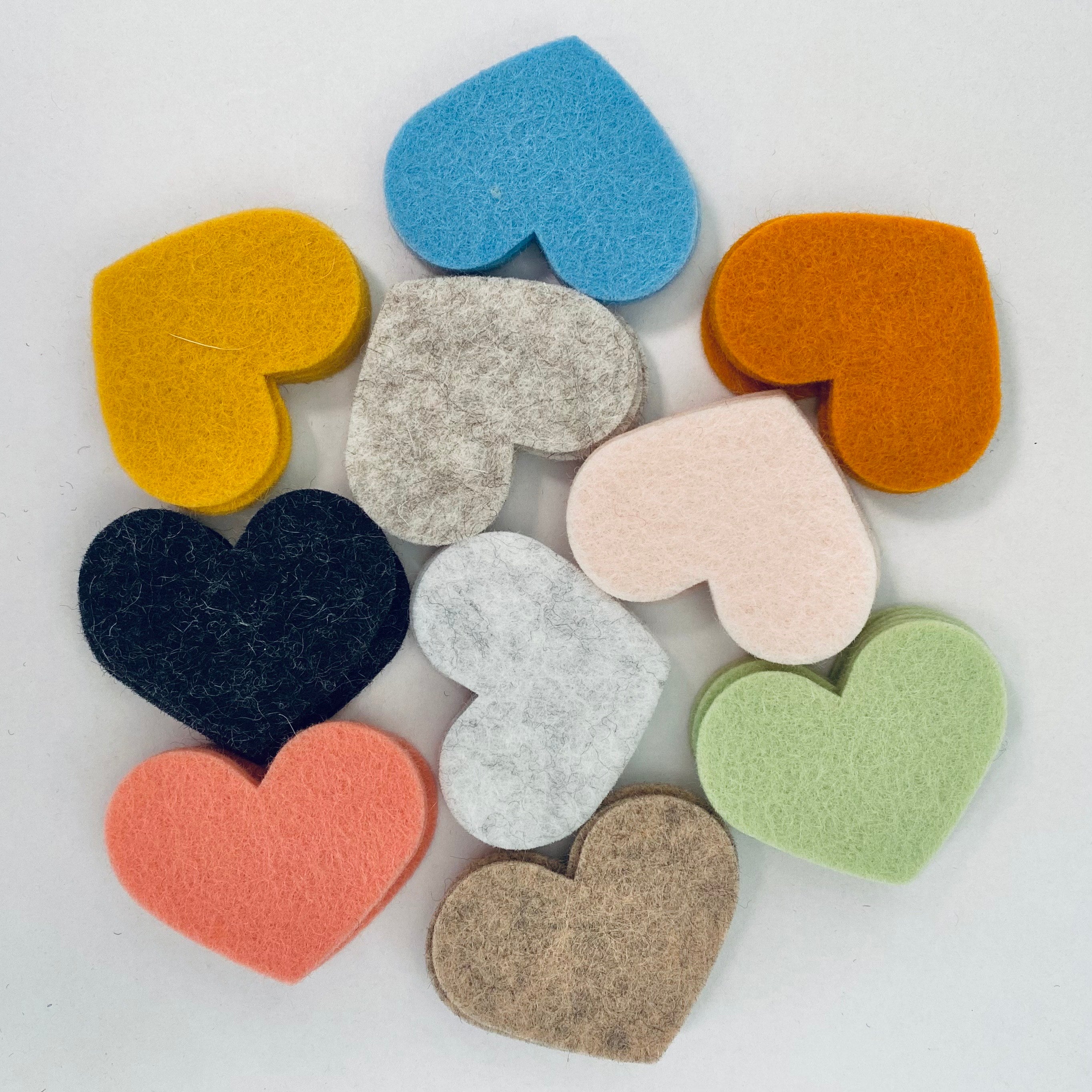 Pre-Cut Hearts (50)