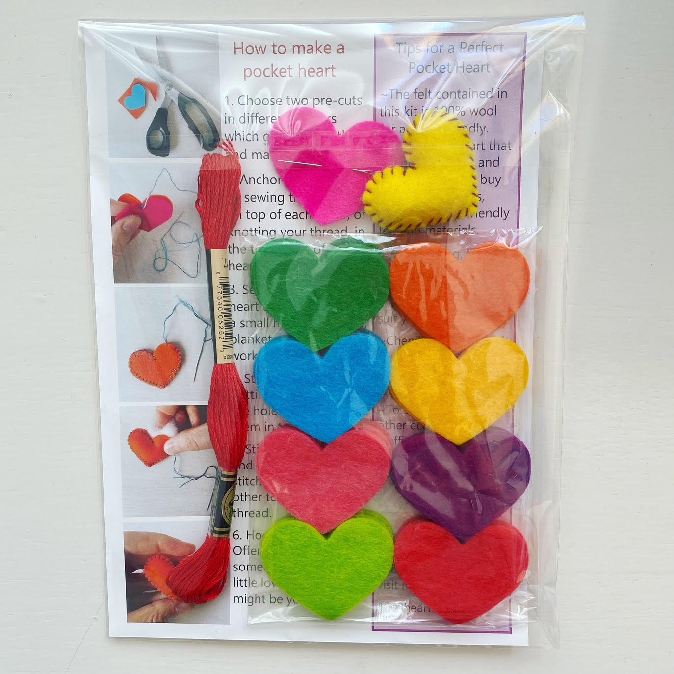 Kit - Heart-Starter with Pre-Cut Hearts