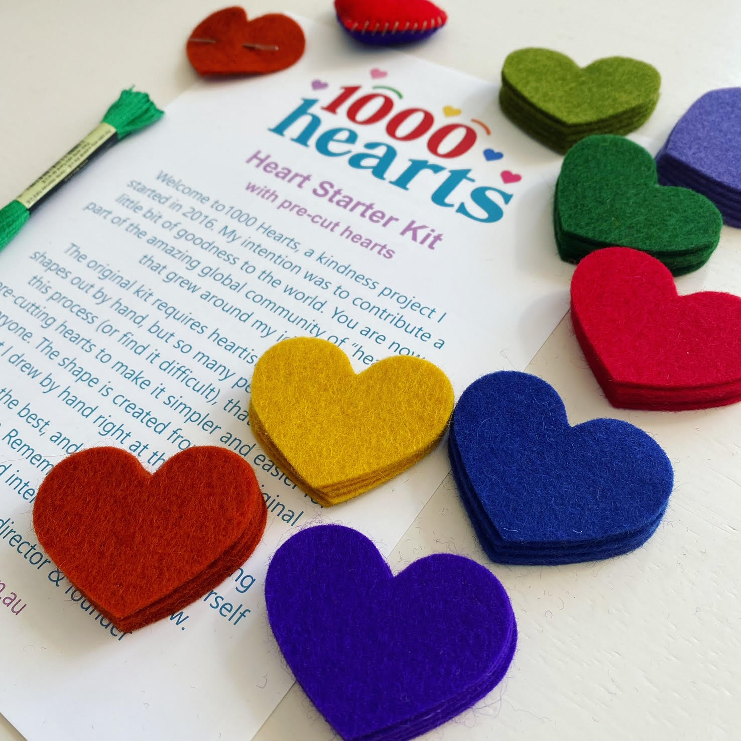 Kit - Heart-Starter with Pre-Cut Hearts