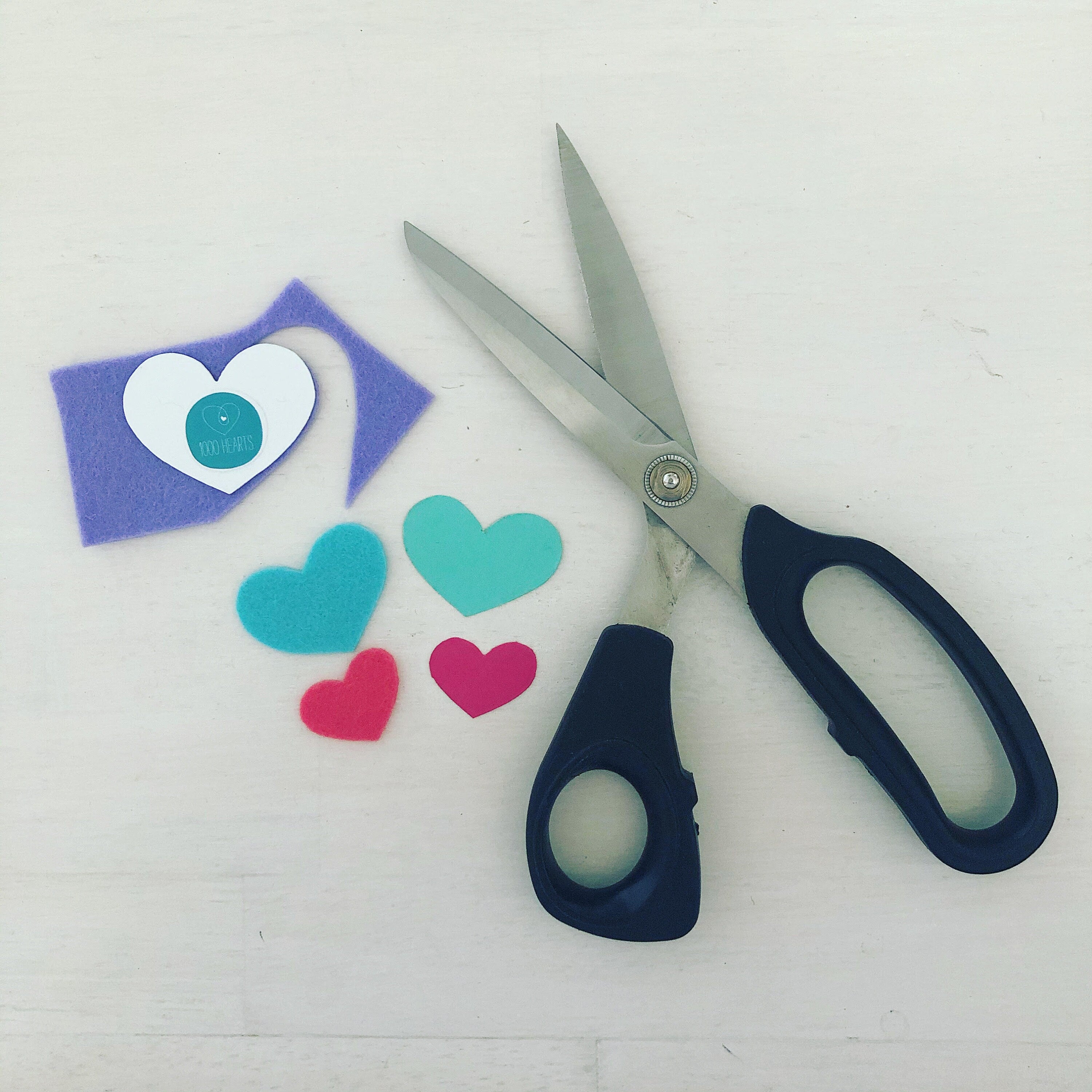 Instructions - Embellished Hearts