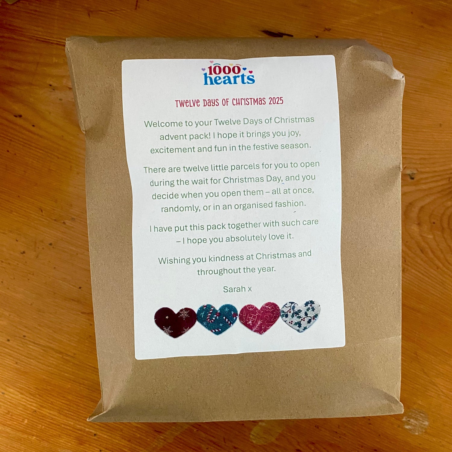 12 Days of Christmas Advent Pack