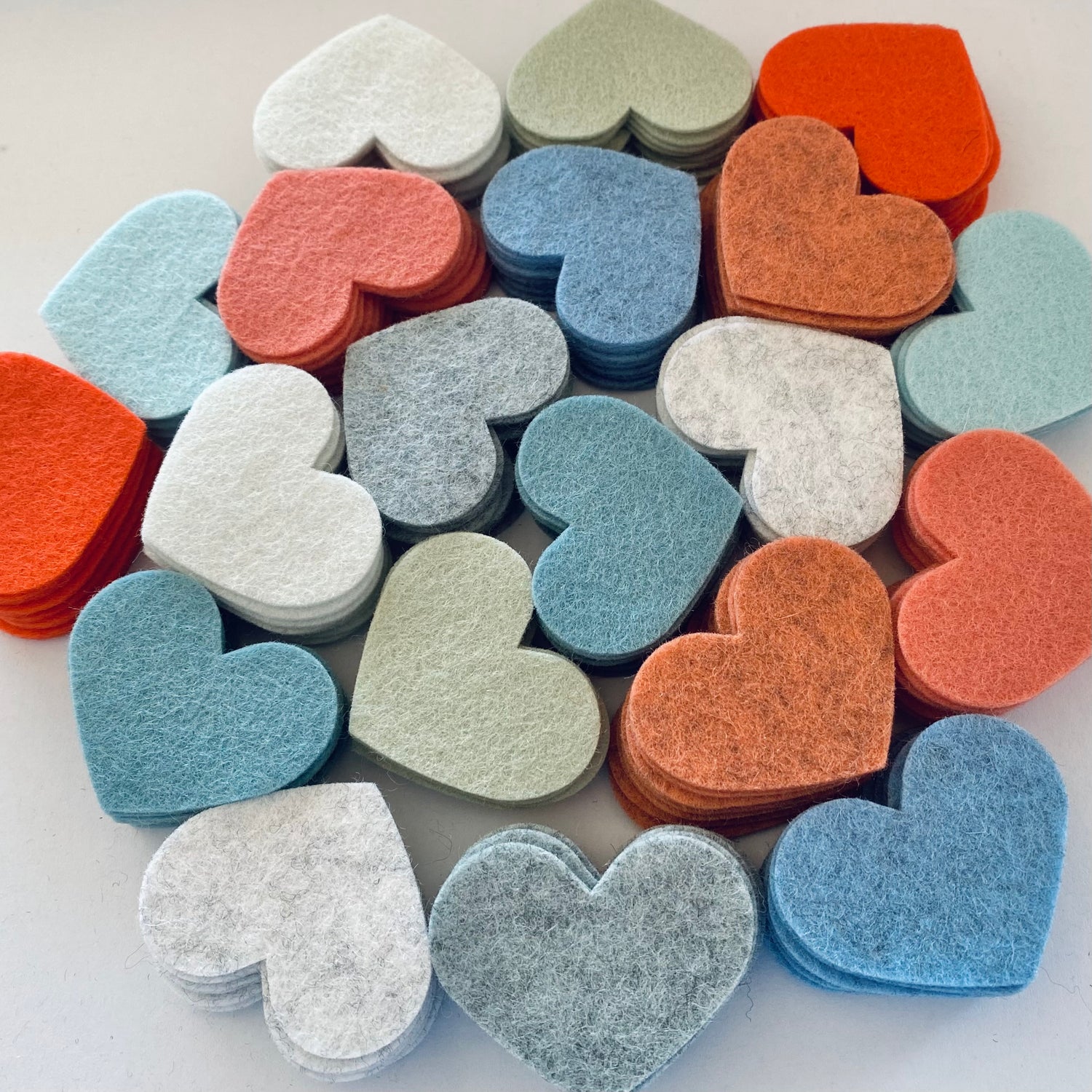 Pre-Cut Hearts (200)
