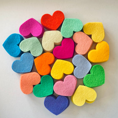 Pre-Cut Hearts (200)