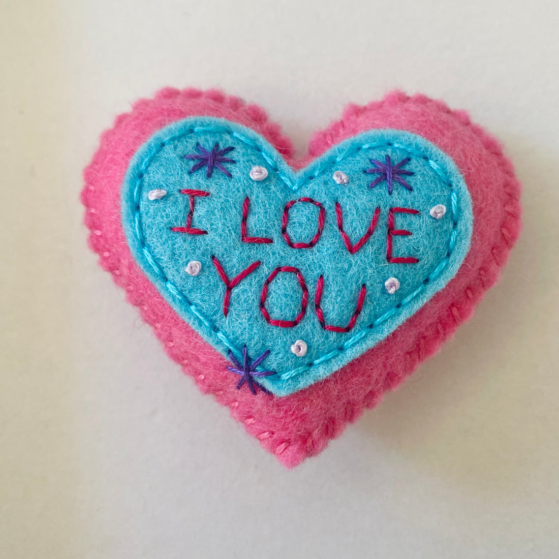 Pocket Heart - I LOVE YOU (6cm)