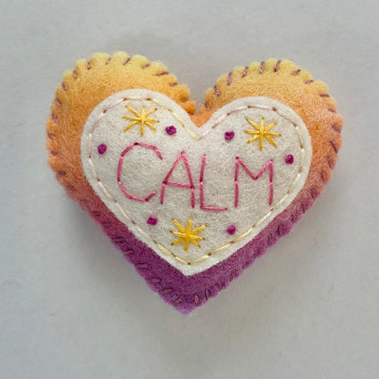 Pocket Heart - Embellished (6cm)