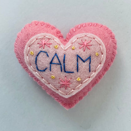 Pocket Heart - Embellished (6cm)