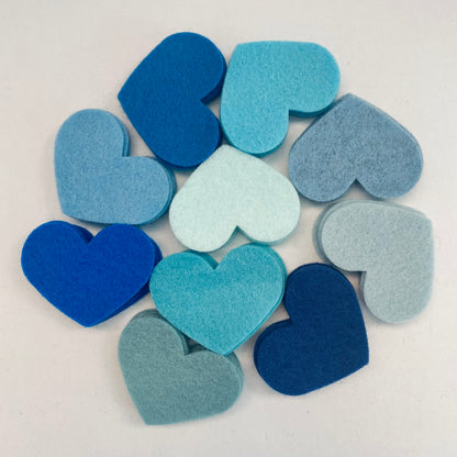 Pre-Cut Hearts (50)