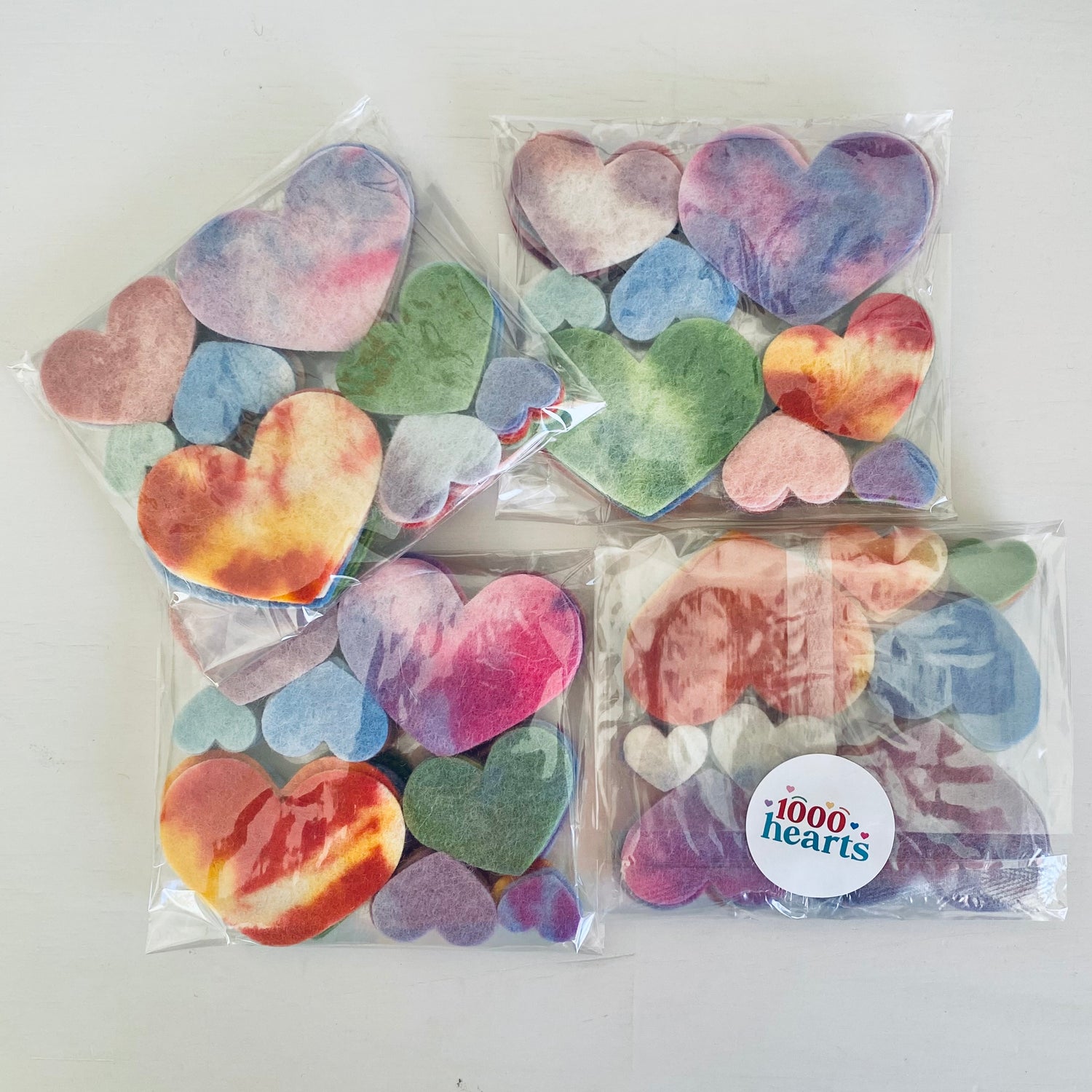 Pre-Cuts for Layered or Multi-Sized Hearts