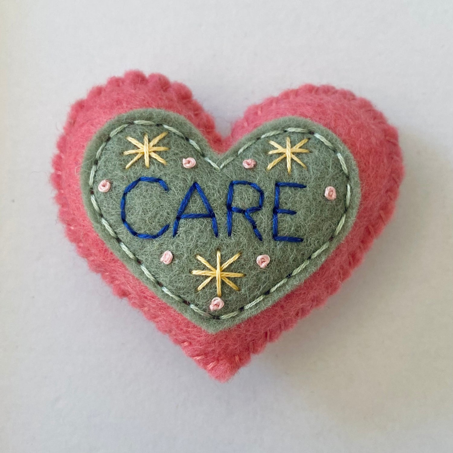 Pocket Heart - CARE (6cm)