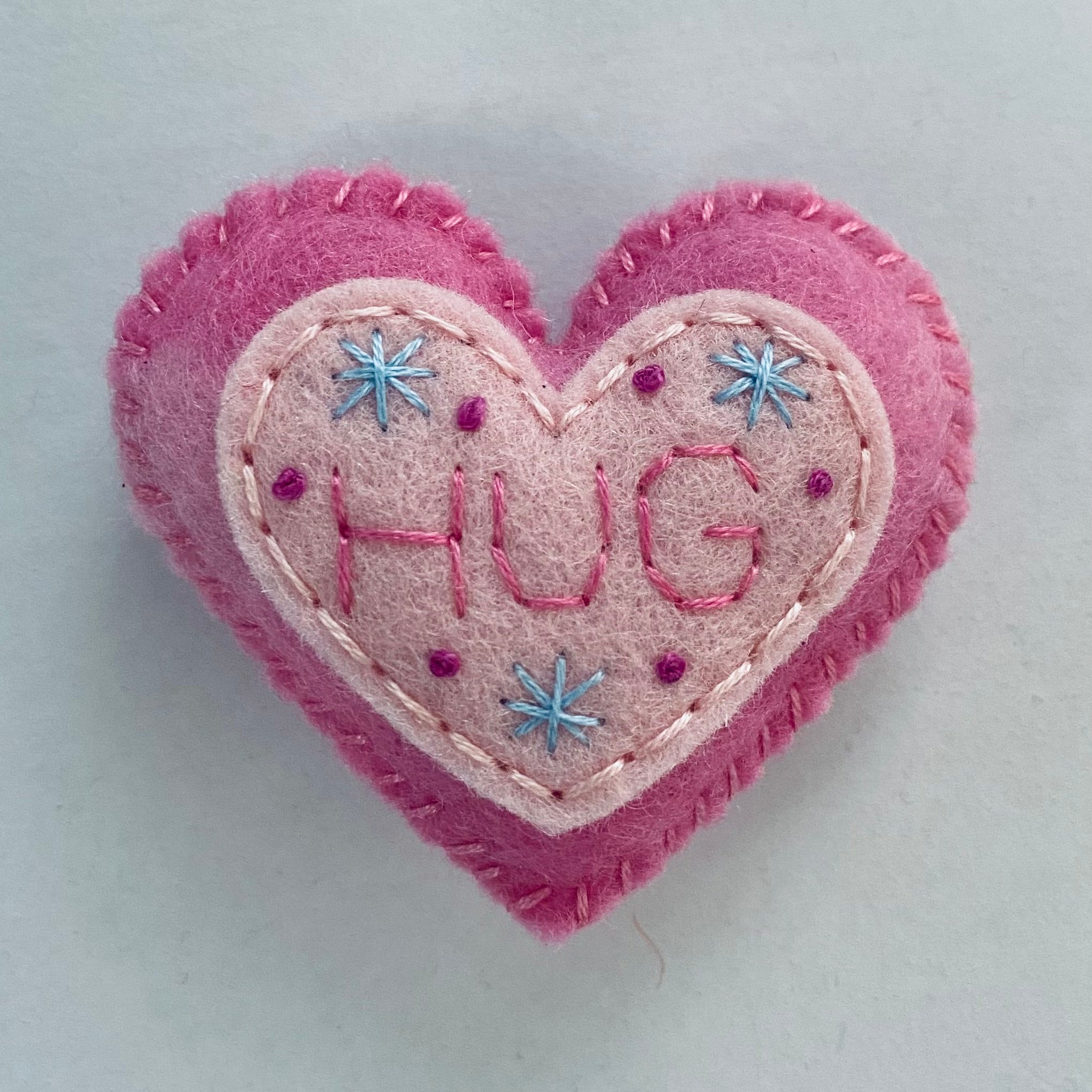 Pocket Heart - Embellished (6cm)