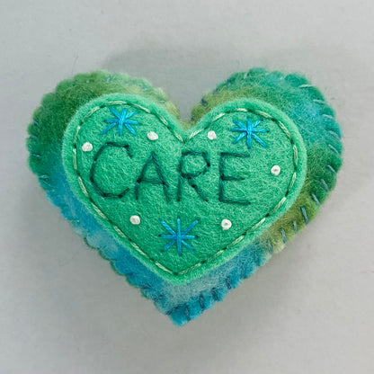 Pocket Heart - Embellished (6cm)
