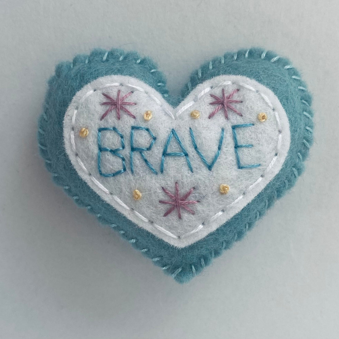 Pocket Heart - BRAVE (6cm)