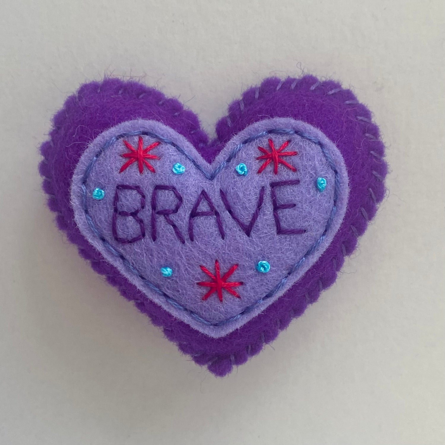 Pocket Heart - BRAVE (6cm)