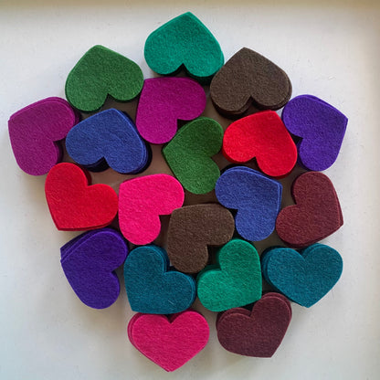 Pre-Cut Hearts (200)