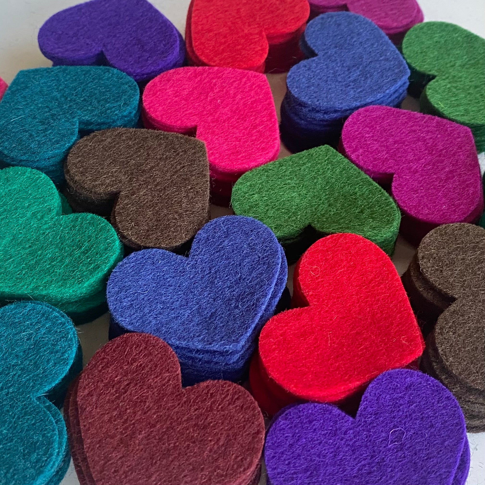 Pre-Cut Hearts (200)