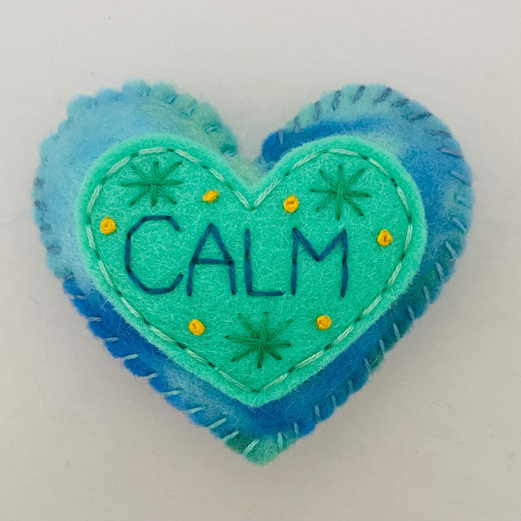 Pocket Heart with Word (6cm)