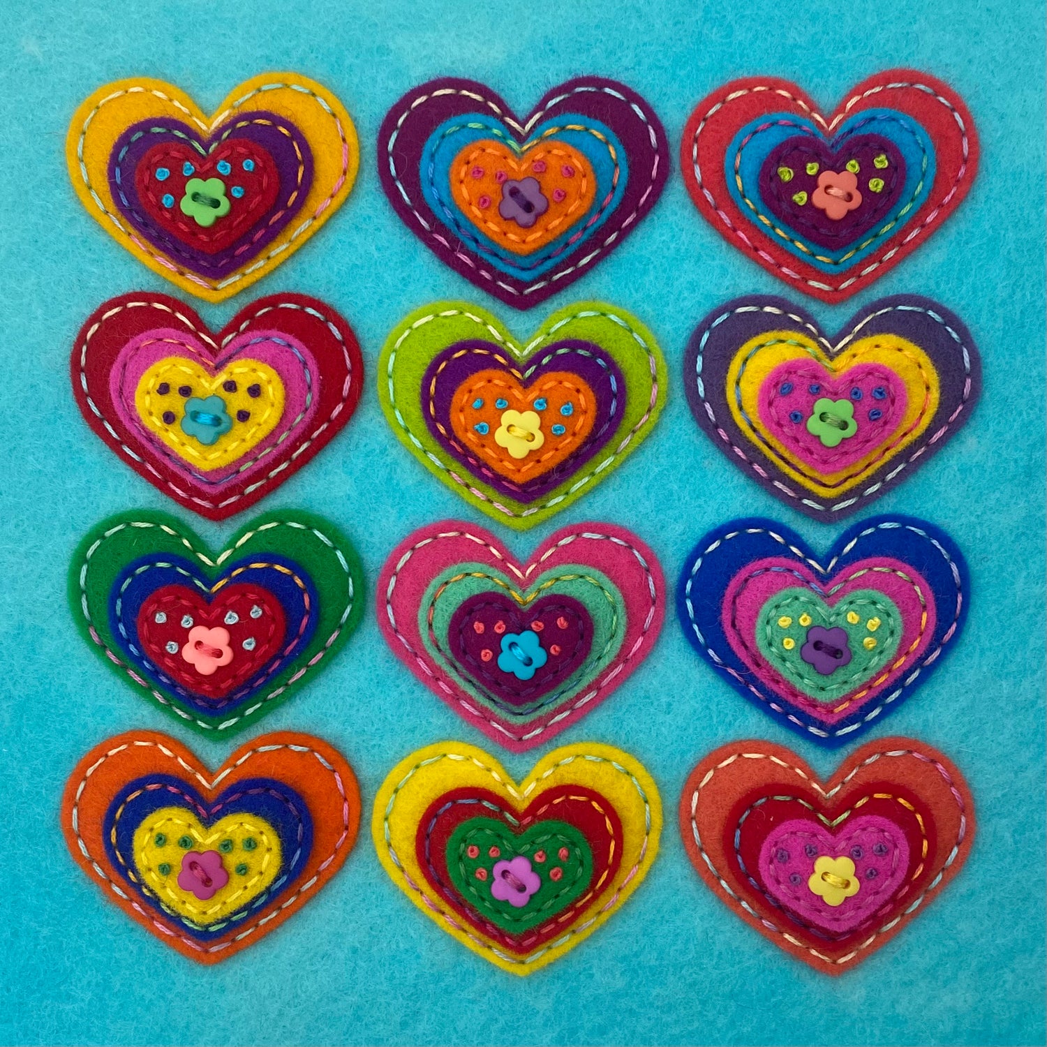 Framed Heart Art