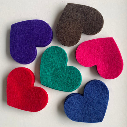 Pre-Cuts for Layered or Multi-Sized Hearts