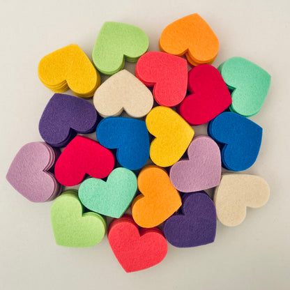 Pre-Cut Hearts (200)